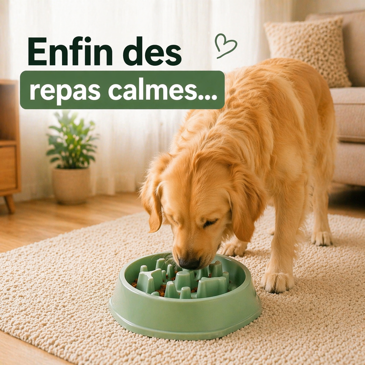 Gamelle Anti-Glouton pour Chien